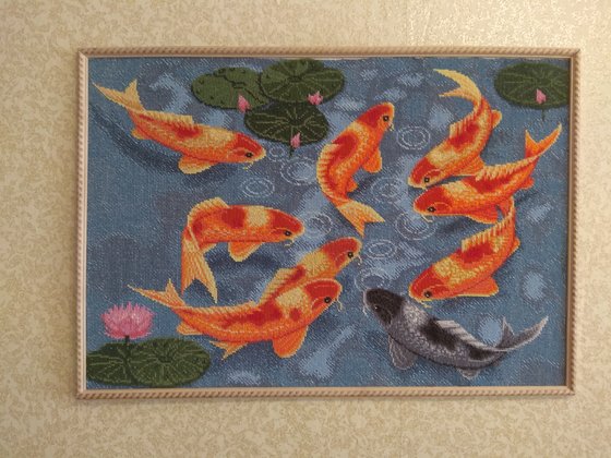 Работа «Карпы»