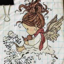 Работа «Маленькая брюнетка»