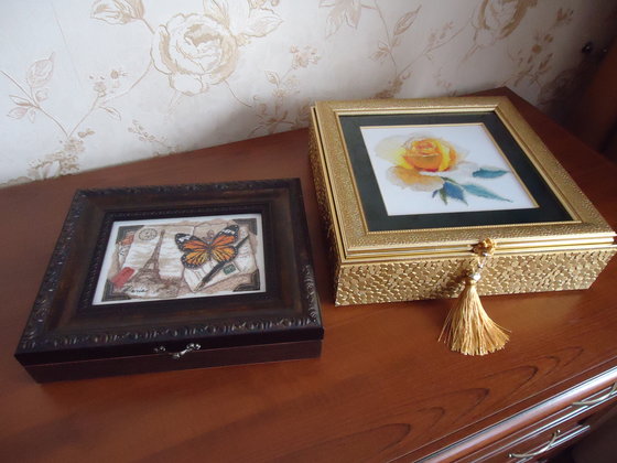 Работа «Шкатулки»