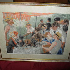 Работа «Завтрак гребцов (по мотивам картины П. Ренуара)»