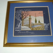 Работа «Фонтанка. Прачечный мост»