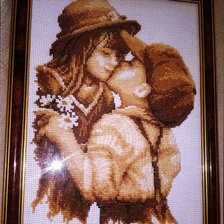 Работа «Первый поцелуй»