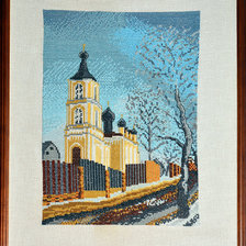 Работа «Храме Успения Пресвятой Богородицы в Трахонеево»