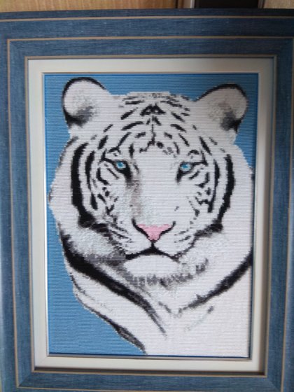 Работа «белый тигр»