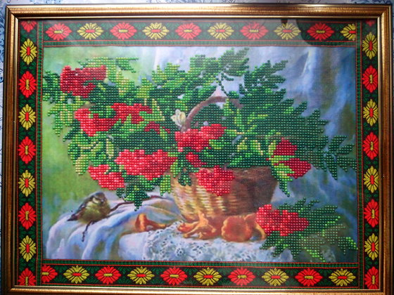 Работа «рябина»