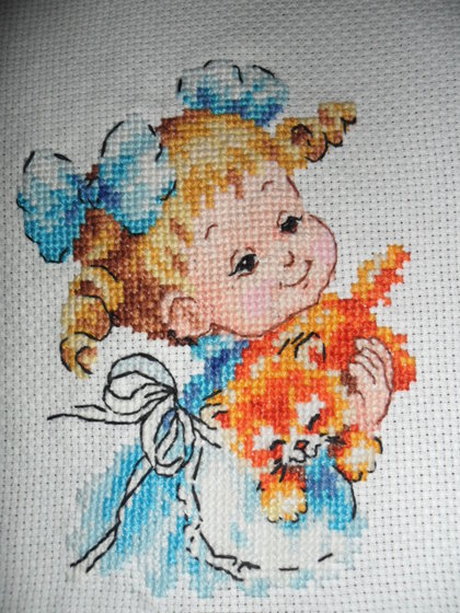 Работа «Маленький ангелок»