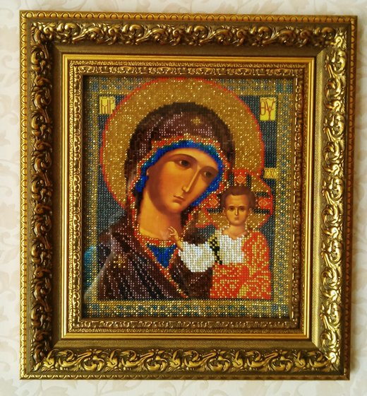 Работа «Казанская Богородица»
