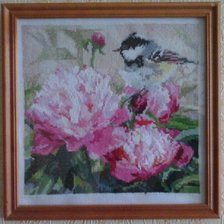 Работа «Пионы»