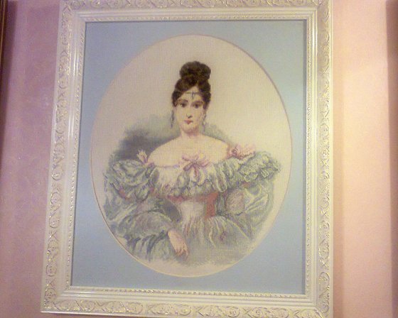 Работа «Портрет Натальи Гончаровой, ,»