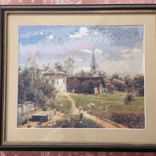 Работа «Московский дворик Поленов»