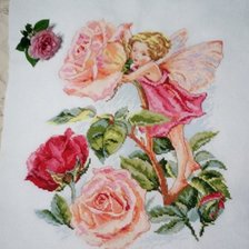Работа «Фея розового сада»