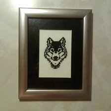 Работа «Миниатюра "Волк"»