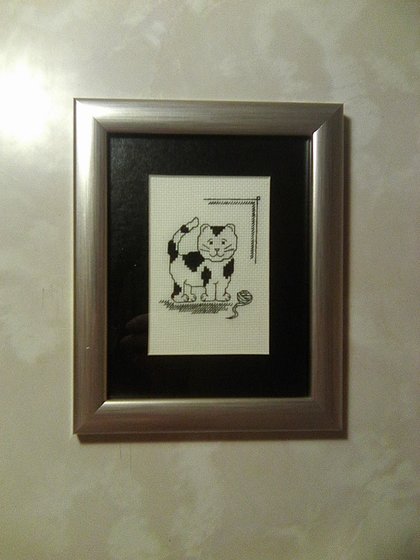 Работа «Миниатюра "Котик"»