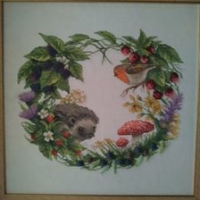 Работа «Летний венок»