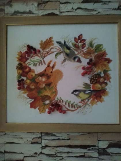 Работа «Белочка»