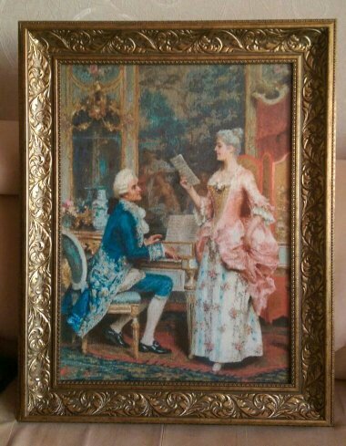 Работа «GK 1771 "Урок пения"»