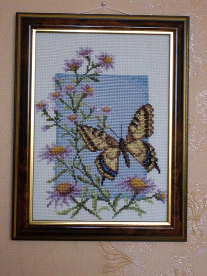 Работа «Бабочка "Махаон"»