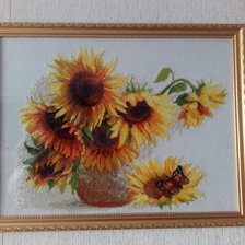 Работа «подсолнухи»