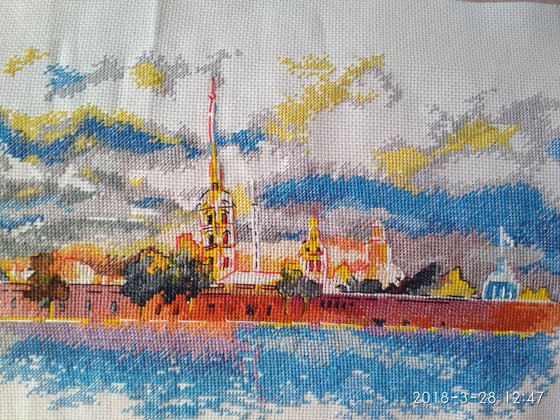 Работа «Петропавловская крепость»