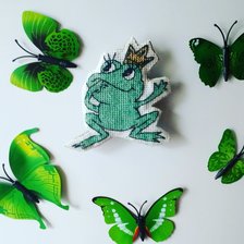 Работа «Магнитик на холодильник "Царевна-лягушка" (август 2018)»