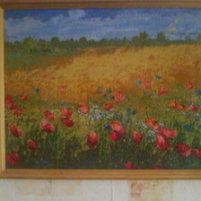 Работа «Маковое поле»
