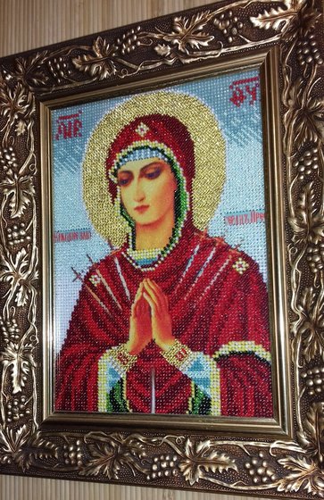 Работа «Икона Семистрельная»