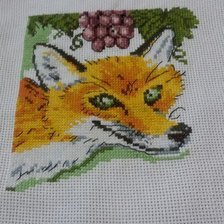 Работа «Лиса и виноград»