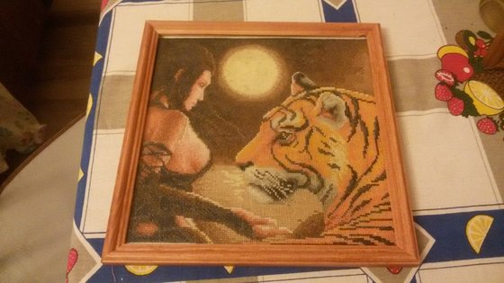 Работа «Тигрица»