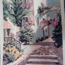 Работа «Итальянский дворик»