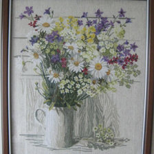 Работа «Полевой букет»