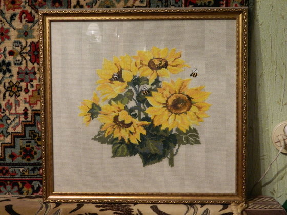 Работа «Подсолнухи»