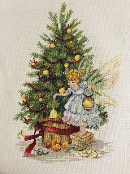 Работа «Новогодняя фея»