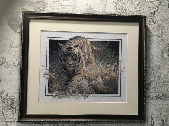 Работа «Белый тигр»