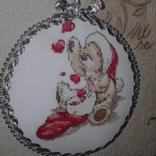 Работа «новогодний Мишка»