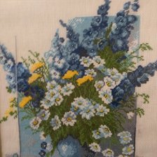 Работа «лето в вазе»