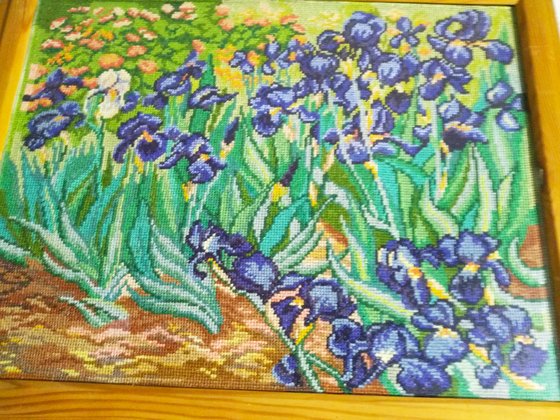 Работа «Винсент Ван Гог  Ирисы»