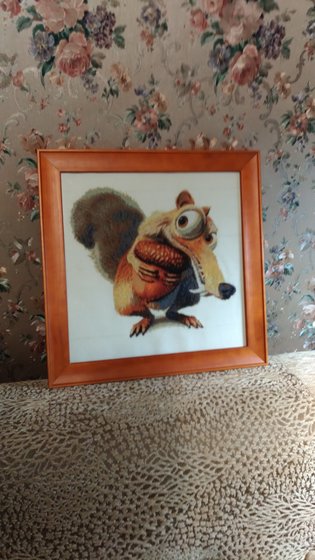 Работа «любимая БЕЛОЧКА»