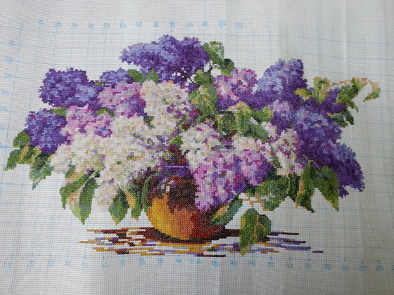 Работа «Сирень»