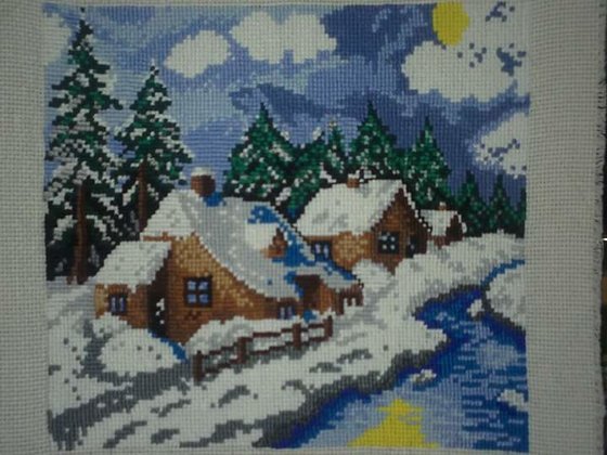 Работа «Зима»