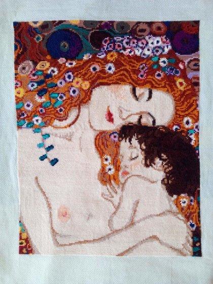 Работа «Материнская любовь. Г. Климт»