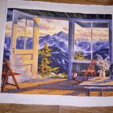 Работа «окно в небо ( Химера)»