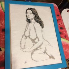 Работа «натурщица»