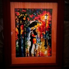 Работа «"Під дощем"»