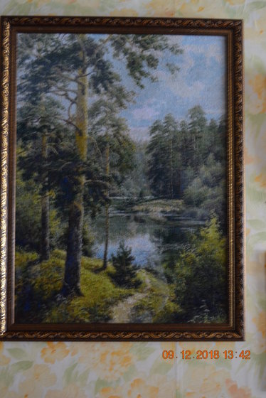 Работа «дорога к озеру»