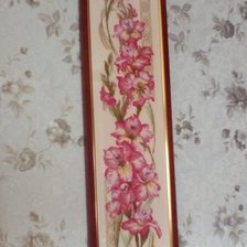 Работа «Гладиолусы»