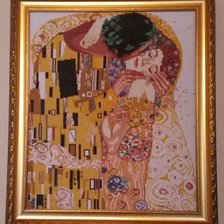 Работа «klimt "kiss"»