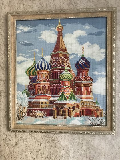 Работа «Храм Василия Блаженного»