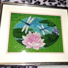 Работа «стрекозы и лотос»