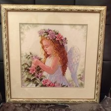 Работа «Цветочный ангел»