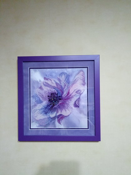 Работа «Фиолетовое настроение»